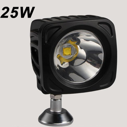 (image for) 25W LED Work Light 6500K LED Light Bar IP68 1700 Lumens CREE LED Spot Flood Off Road Driving Light